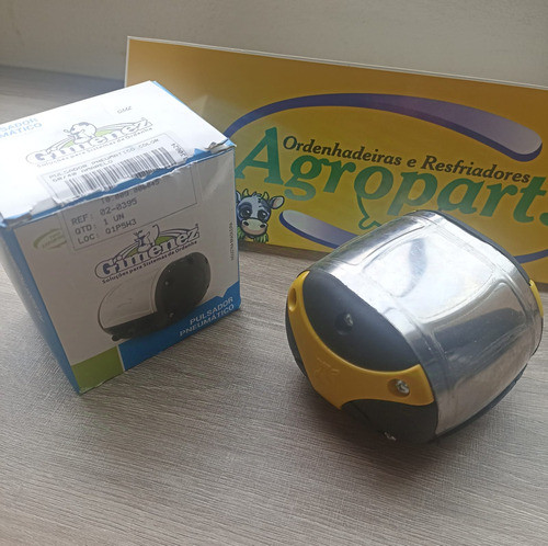 Pulsador Gimenez Pneumático Original Amarelo 0