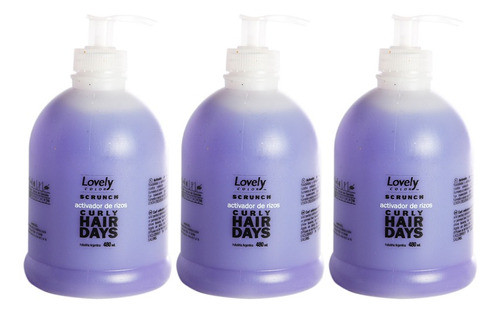 Kit X3 Scrunch Crema Peinar Definir Rulos X500 Ex Revlon 0