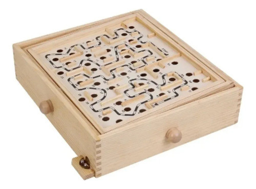 Juego De Mesa Laberinto De Madera - Slider War 0