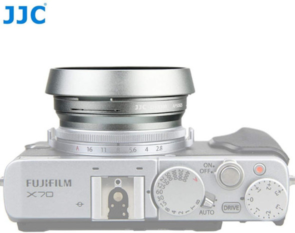 Parasol De Lente / Anillo Adaptador Para Fujifilm X70 Y Mas 1