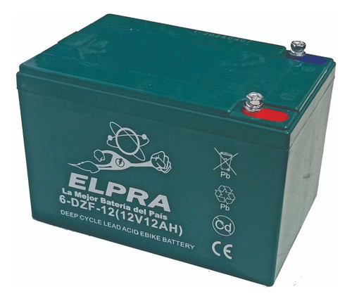 Bateria Elpra Vrla Gel-agm 12v 12ah Grupos, Etc. 0