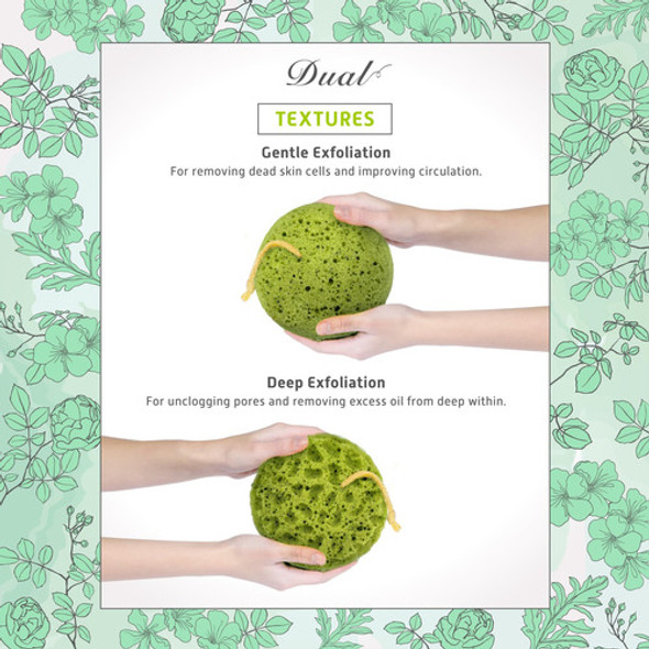 Esponja De Esponja De Limpieza Profunda Para El Cuerpo, Colo 1