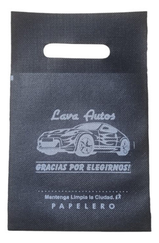 1000 Bolsas Residuo De Friselina Con Tu Logo/lava Auto 1