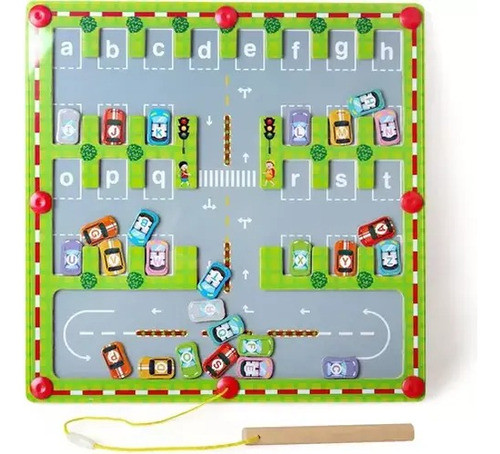 Juego Estacionamiento Labertinto Autos Cadaqués Kids 0