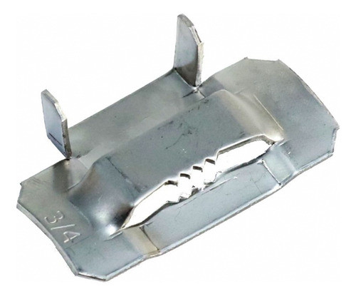 Kit Com 100 Fecho De Aço Fenix 3/4 Para Fita Fusimec 3/4 1