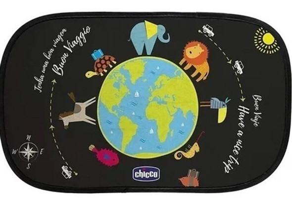 Parasol Chicco Para Auto Por Estatica + Bolsita De Viaje 0