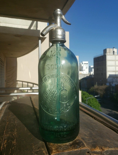 Antiguo Sifon Soda Labrad Colección Corporación Gaseosas 0