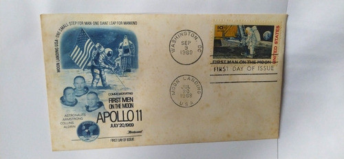Selo Raro  First Man On The Moon´´primeiro Homem Na Lua 1969 1