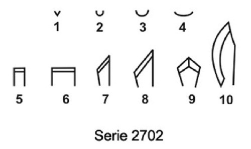 Juego De 10 Gubias Serie 2702 Stassen Grabado Zona Sur 1