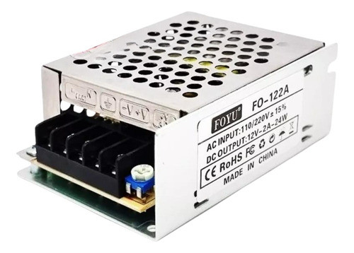 Fonte Chaveada Alimentação 12v 2a 24w Bivolt 0