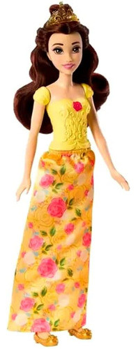 Boneca Princesas Disney - Bela Saia Estampada Hlx31 0