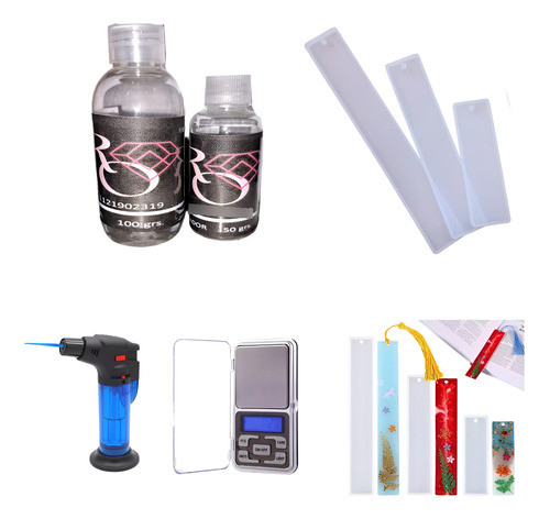 Molde Set X 3 Señaladores Mas Resina Oeste 150cc 0