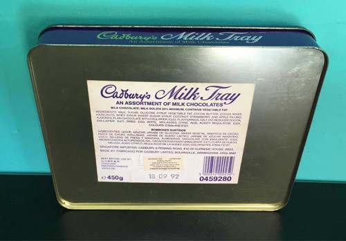 Lata - Publicidad Cadbury- Chocolate - Año1992 - Vacia !! 1