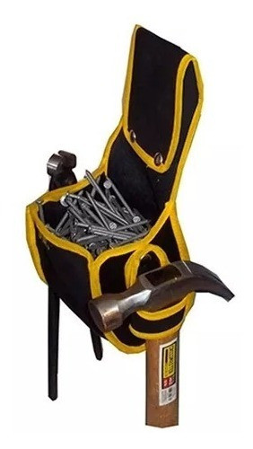 Morral Cartuchera Porta Clavera Con Porta Martillo Y Tenaza 0