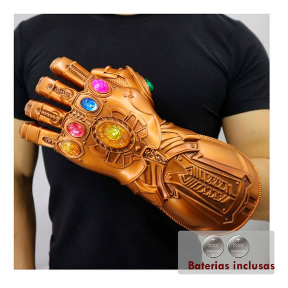 Manopla Do Infinito Thanos Luz Led Luva Vingadores Top 1