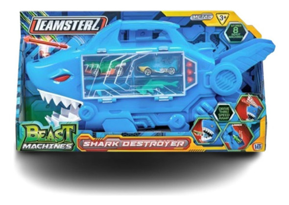 Lançador Tubarão Beast Machines Shar Destroyer F0171-4 - Fun 0