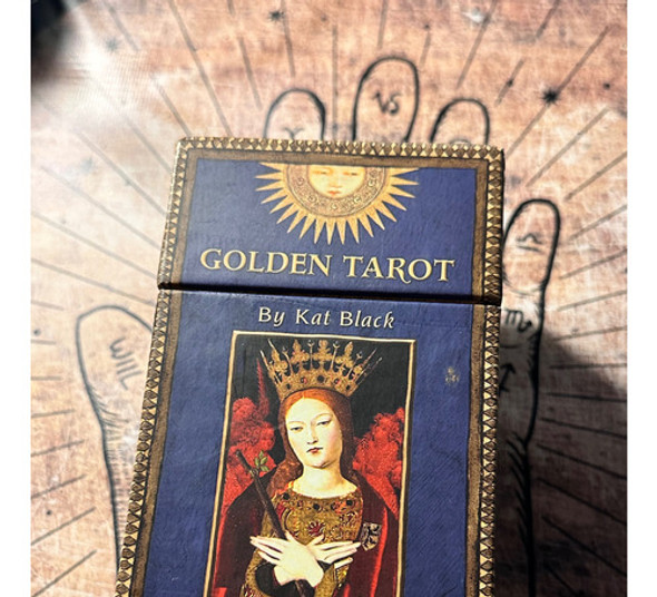 Golden Tarot U.s. Games Systems, Inc. By Kat Black 0