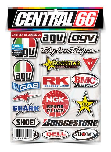 Kit Adesivos Patrocinios M08 Benelli Tnt 899 0