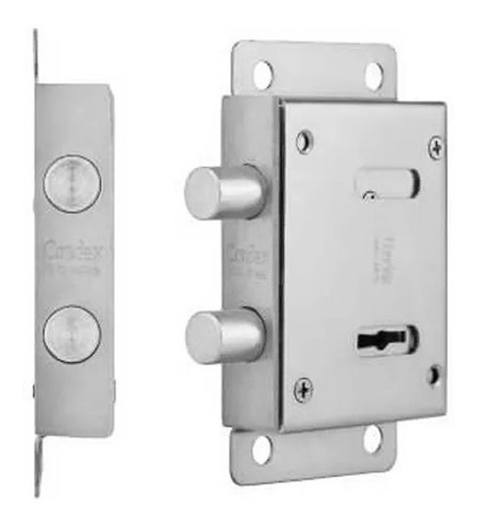 Cerrojo De Arrimar Candex 109 Pasador Corto Reversible 1