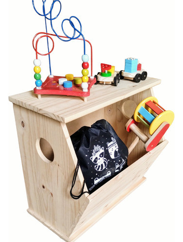 Cajon  Apilable/ Juguetero Montessori / Baul / Organizador 0