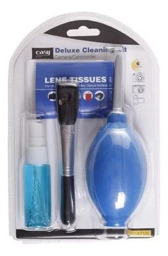 Kit De Limpeza Casy 6 Em 1 P/ Fotografia Lentes Dslr 0