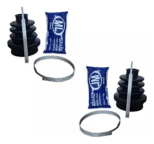 Kit X2 Fuelle Semieje Lado Caja Ford Fiesta Ka 0