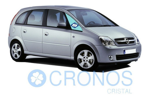 Aleta Delantera Derecha Verde Chevrolet Meriva 03-10 Fuyao 1