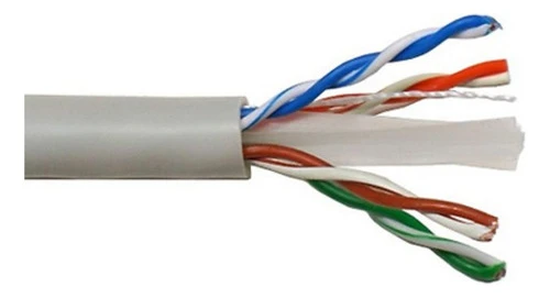 Cable Utp Furukawa Gigalan X 100 Metros Cat.6 Gris 0
