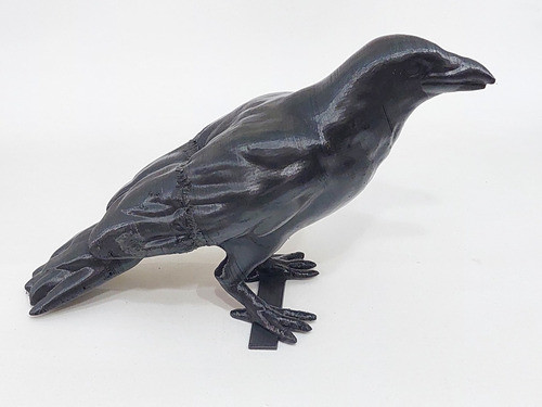 2 Cuervo  Espanta Pajaros Para Colgar O Pegar Palomas 1