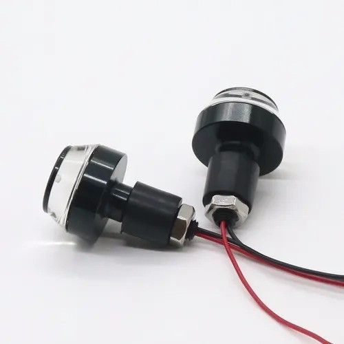 Par Giros Moto Sportbike Led Puntera Manubrio Cafe Racer 0