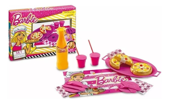 Comiditas Set Pizza Party Barbie. 140 1