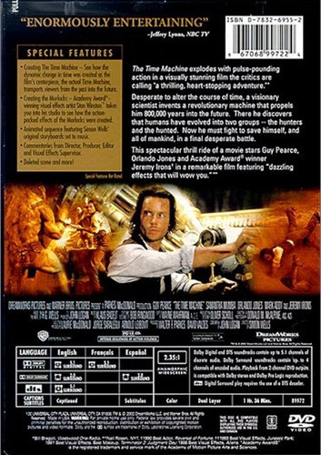 Dvd The Time Machine / La Maquina Del Tiempo (2002) 1