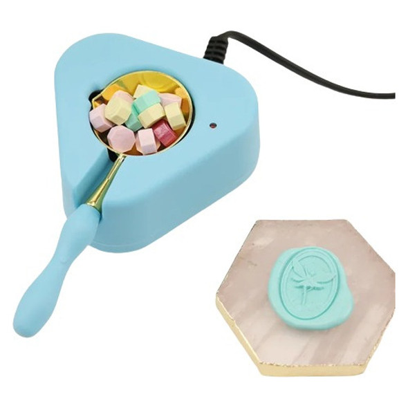 Hornito Eléctrico Con Cuchara Para Sellos De Lacre 0