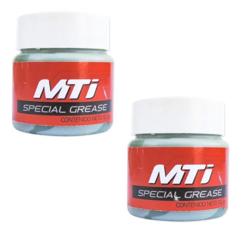 Grasa Bicicleta Mti Cables Verde 50 Gms X 2 Unidades 0