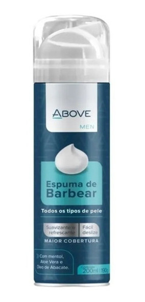 Espuma De Barbear Above Refrescante Original 200ml 6 Unidade 1 Espuma De Barbear Above Refrescante Original 200ml 6 Unidade 1
