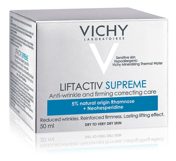 Crema Antiarrugas Vichy Liftactiv Supreme De Día X 50 Ml 1