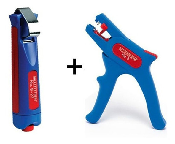 Pelacable Rotativo 8 A 27 Mm + Pelacables Weicon N5 5 A 12 0