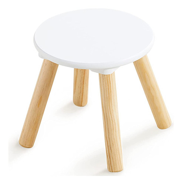 ~? Taburete De Madera Beright Para Niños, Taburete Infantil 0