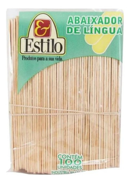 Abaixador De Lingua / Palito Depilação Estilo - Kit 500un 0