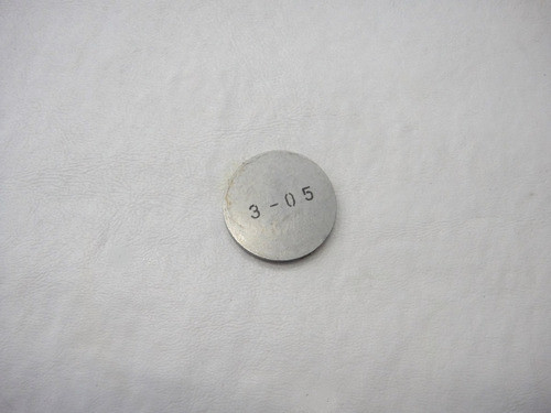 Suplemento Valvula 3.05mm Is 1.7dti 16v 0