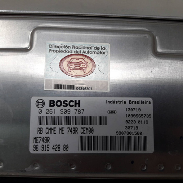 Ecu Peugeot 208 1.6 16v N Ec5 2013 0