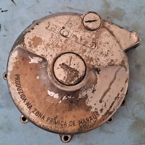 Tampa Do Motor Lado Esquerdo Da Moto Honda Xlx 350 Usado 0