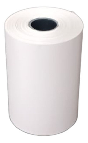 100 Rolos Bobina Térmica 57x22 P/ Máquina De Cartão 0