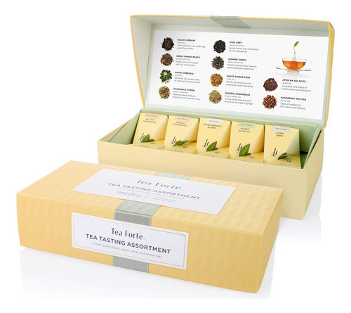 Caja Tea Forte Para Presentacin De T, Surtido, 10 Bolsas De 0