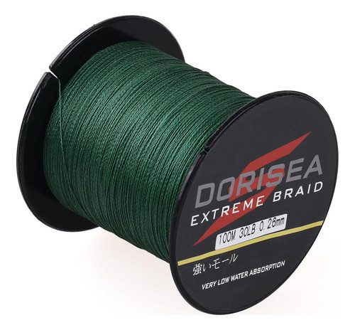 Dorisea Extreme Línea Pesca Trenzado 300m 300lb 0