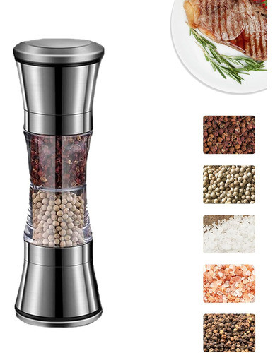 Conjunto Molinillo De Acero Inoxidable Para Alimentación Gra 1