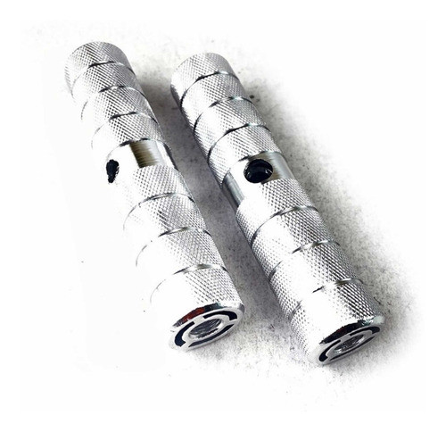 Pedalines De Aluminio Traseros Pegs 25 Mm. El Par 0