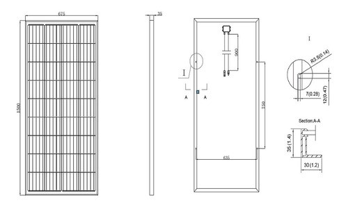 Panel Solar Fiasa® 150wp 12 V Policristalino 230151115 1