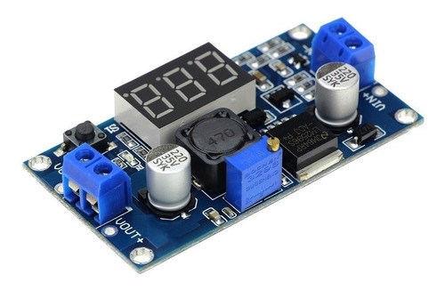 Fuente Lm2596 Step-down Dc-dc 1,23-35v 3a Voltimetro Display 0