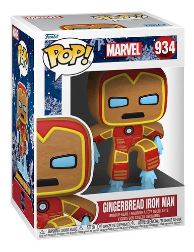 Funko Pop Marvel Gingerbread Iron Man 0